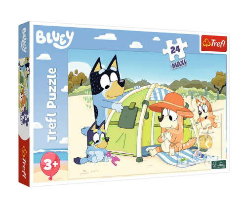 Puzzle 24pcs Maxi Bluey's Wonderful Day Trefl 14357