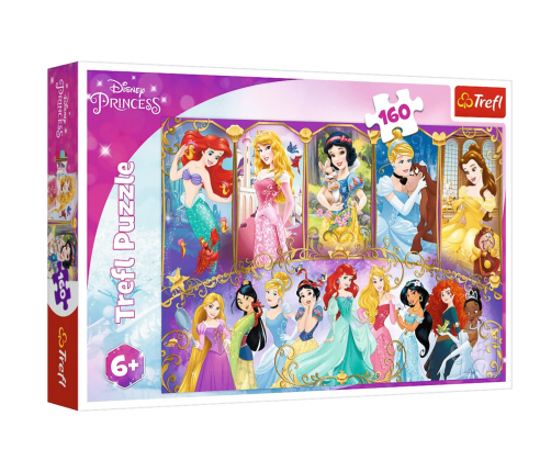 Puzzle Portraits of Princesses 160pcs Trefl 15407