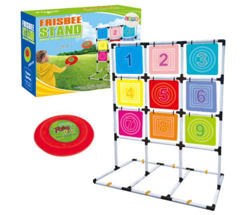 Skill Game Throwing Frisbee Disc To Target Home Garden