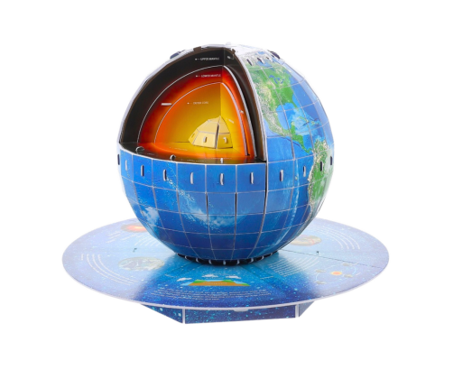 3D Puzzle Educational Planet Earth Earth's Core 50pcs