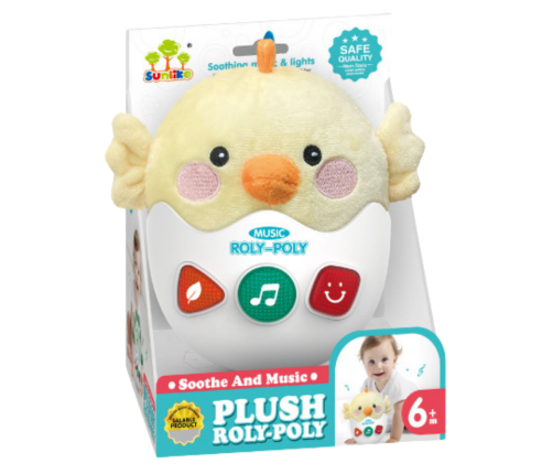 Interactive Wanka Get Up Chicken Lights Sounds Yellow