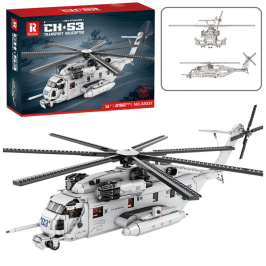 Construction Blocks Transport Helicopter Helicopter 2192el