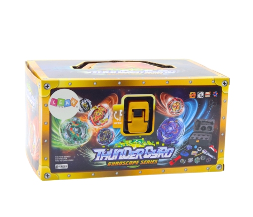 Set of Spinning Discs Spinners ThunderGyro Launchers 8pcs