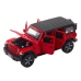 Set of Car Off-road Camper Metal Drive Lights Sounds Red 1:32