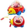 Ladybug Ride-on Pull Toy With Balls And Clock Colorful Ladybug Ride-on Pull Toy With Balls And Clock Colorful