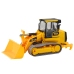 Crawler Bulldozer Construction Vehicle Movable Bucket Yellow