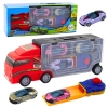 Truck with Garage with Cars Launcher 3pcs Red Truck with Garage with Cars Launcher 3pcs Red