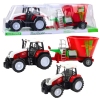 Agricultural Farm Tractor With Trailer Feed Mixer Red 60cm