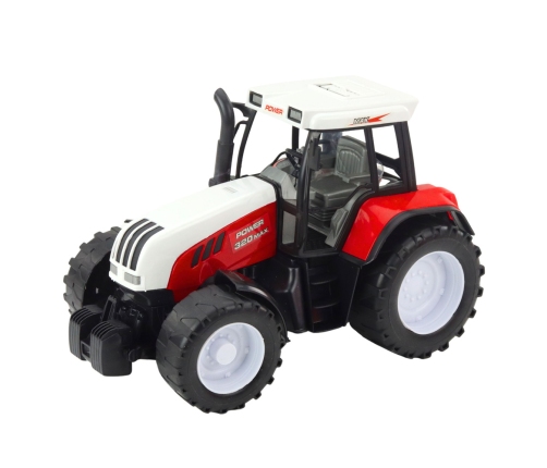 Agricultural Farm Tractor With Trailer Feed Mixer Red 60cm