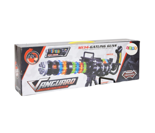 Sniper Rifle Stand Lights Sounds Vibrations Black