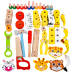 Wooden Craft Kit Animals To Assemble In A Suitcase 59pcs