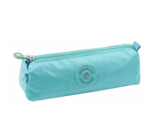 School Pencil Case Organizer Single Compartment Light Green 21.5cm