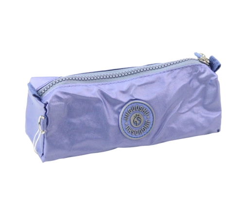 School Pencil Case Organizer Single Compartment Blue 21.5cm