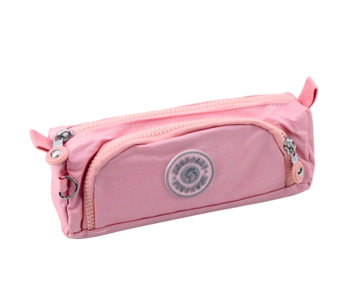 School Pencil Case Functional Two Pockets Pendant Mix