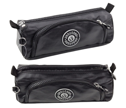 School Pencil Case Functional Two Pockets Pendant Mix