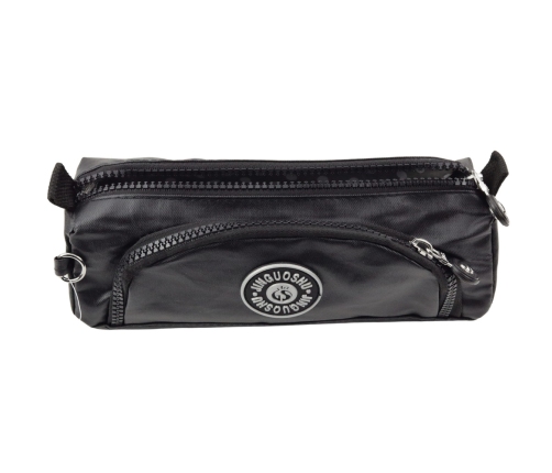 School Pencil Case Functional Two Pockets Pendant Mix