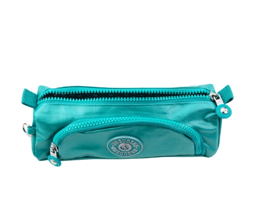 School Pencil Case Functional Two Pockets Pendant Mix