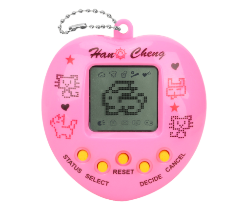 Tamagotchi Electronic Game Virtual Pet Egg Leash