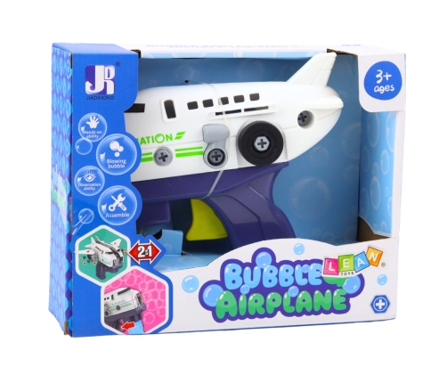 Bubble Gun Airplane Liquid Screwdriver 2in1