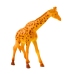 Set of Wild Animals Safari Figures Panda Giraffe Lion Hippo 4 pcs.