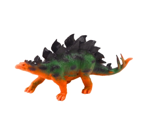 Set of Dinosaur Figures T-Rex Pteranodon Stegosaurus Parasaurolophus 4pcs