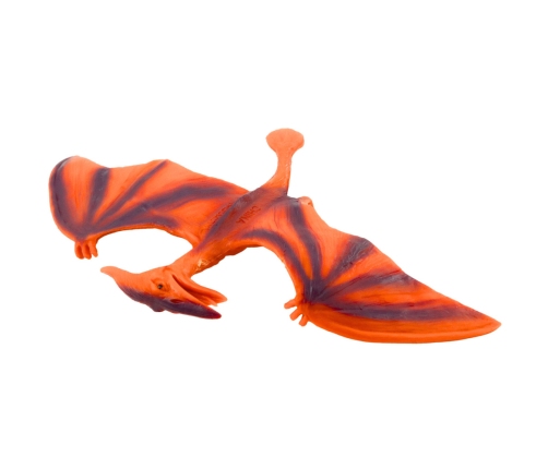 Set of Dinosaur Figures T-Rex Pteranodon Stegosaurus Parasaurolophus 4pcs