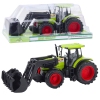 Tractor Agricultural Vehicle Farmer With Grapple Green Tractor Agricultural Vehicle Farmer With Grapple Green
