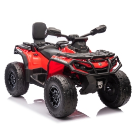 Elektriskais kvadracikls bērniem Can Am Outlander 4x4 DK-CA005 Red