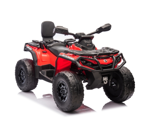 Elektriskais kvadracikls bērniem Can Am Outlander 4x4 DK-CA005 Red