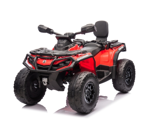 Elektriskais kvadracikls bērniem Can Am Outlander 4x4 DK-CA005 Red