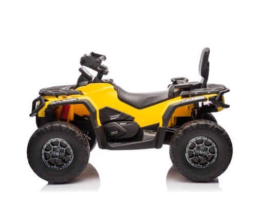 Elektriskais kvadracikls bērniem Can Am Outlander 4x4 DK-CA005 Yellow