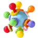 Teether Sensory Toy With Rattle For Babies Colorful