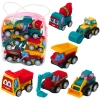Set of Mini Construction Cars with Motor in a Bag 6 pcs. Set of Mini Construction Cars with Motor in a Bag 6 pcs.