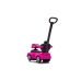 Машина каталка с ручкой Mercedes 3in1 Pink