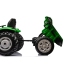 Bērnu elektriskais traktors ar piekabi HC-306 Light Green