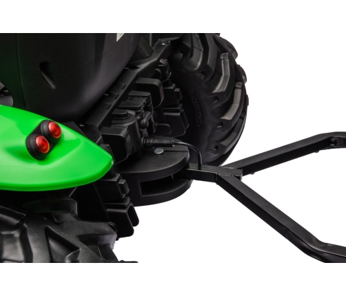 Bērnu elektriskais traktors ar piekabi HC-306 Light Green