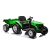 Bērnu elektriskais traktors ar piekabi HC-306 Light Green