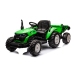 Bērnu elektriskais traktors ar piekabi HC-306 Light Green