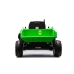 Bērnu elektriskais traktors ar piekabi HC-306 Light Green