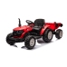 Детский электротрактор с прицепом HC-306 Red