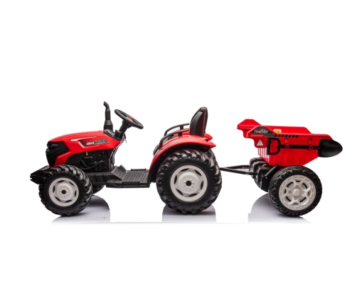 Детский электротрактор с прицепом HC-306 Red
