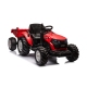 Bērnu elektriskais traktors ar piekabi HC-306 Red