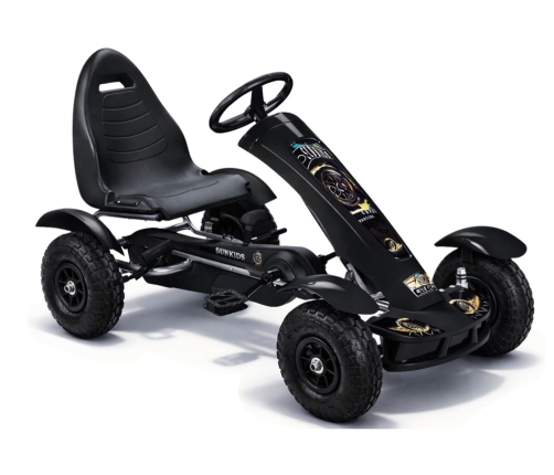 Детский педальный картинг F618 Black