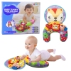 Baby Support Pillow Rustling Mat with Fox Pendants Baby Support Pillow Rustling Mat with Fox Pendants