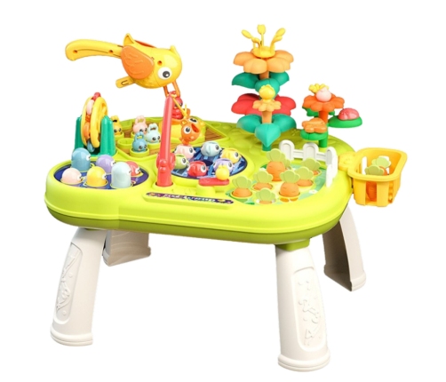 Educational Table Interactive Garden Game Whack A Mole Fishing