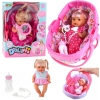 Baby Doll in Carrier Bottle Pacifier Talks Babbles Wee