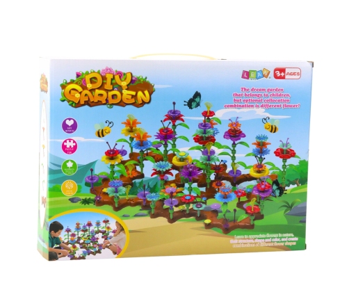 Creative Garden Flowers Construction Blocks Set 198 pcs.