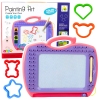 Magnetic Board With Slider Stamps Patterns Pink Magnetic Board With Slider Stamps Patterns Pink