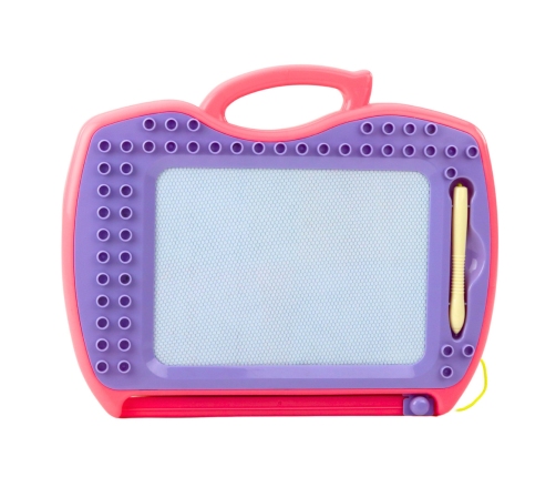 Magnetic Board With Slider Stamps Patterns Pink