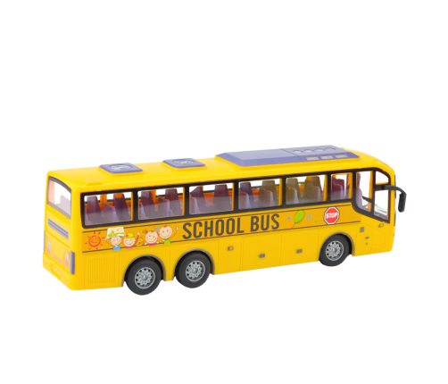 RC School Bus 1:30 Remote Controlled Lights Yellow
